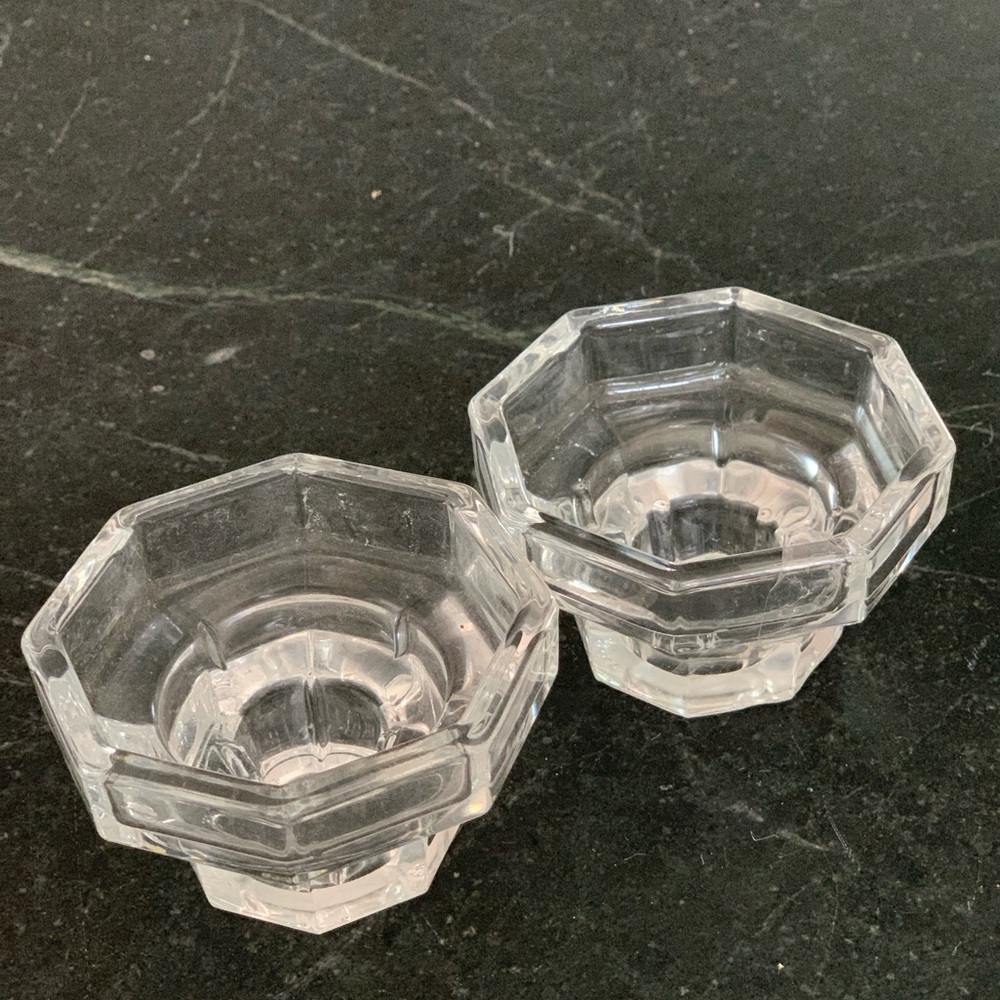 ARCOROC | Set of 2 | Octime Crystal Candleholders
